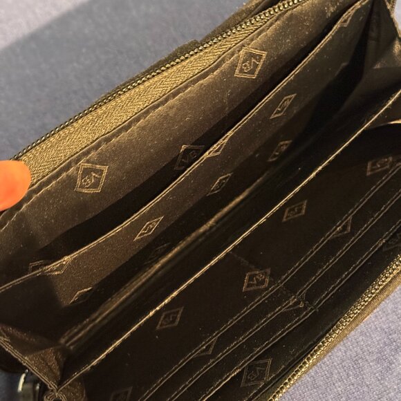 VERA BRADLEY RFID Turnlock Wallet — Havana Rose Pattern (Retired) - Picture 5 of 8